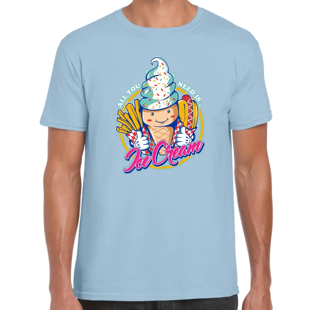 Ice Cream Addict T-Shirt - Tshirtpark.com