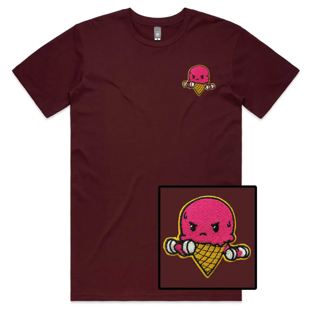 Ice Cream Embroidered T-Shirt - Tshirtpark.com
