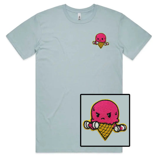 Ice Cream Embroidered T-Shirt - Tshirtpark.com