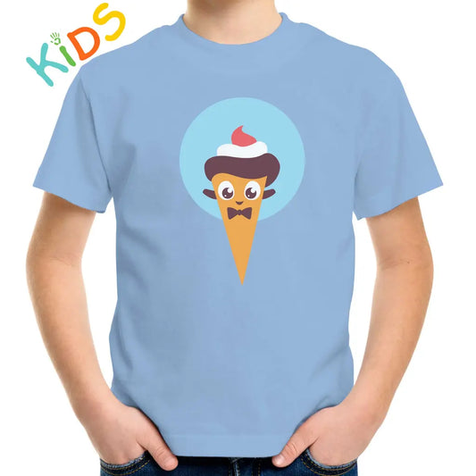 Ice Cream Face Kids T-shirt - Tshirtpark.com