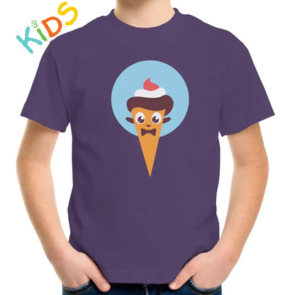 Ice Cream Face Kids T-shirt - Tshirtpark.com