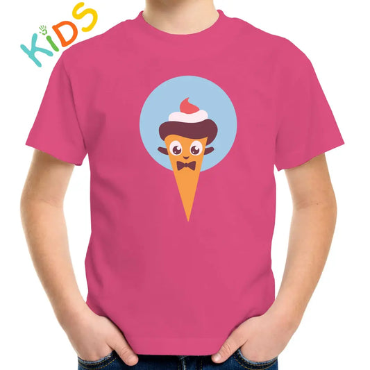 Ice Cream Face Kids T-shirt - Tshirtpark.com