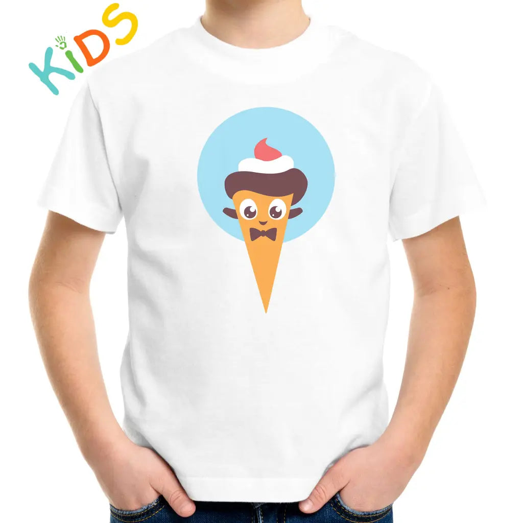 Ice Cream Face Kids T-shirt - Tshirtpark.com