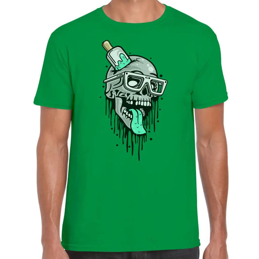 Ice Cream Skull T-Shirt - Tshirtpark.com