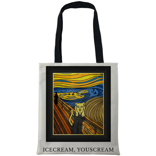 Icecream Youscream Tote Bags - Tshirtpark.com