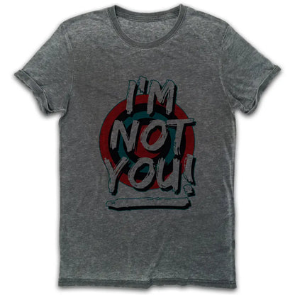 I’m Not You Vintage Burn-Out T-Shirt - Tshirtpark.com