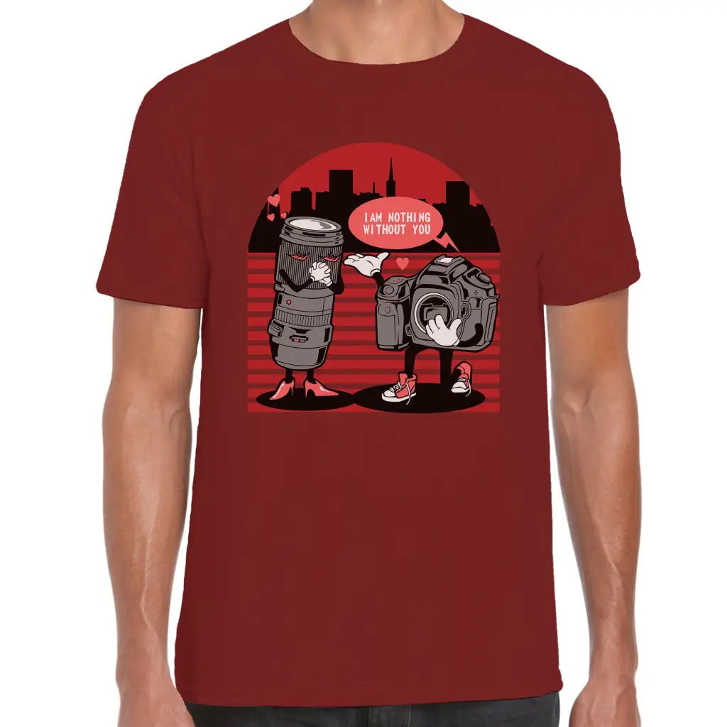 I’m Nothing Camera T-Shirt - Tshirtpark.com
