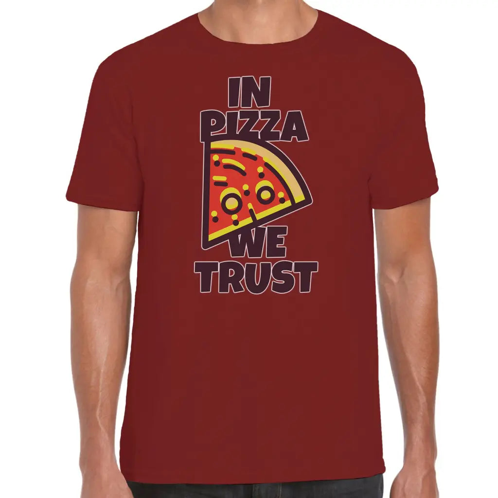 In Pizza We Trust T-Shirt - Tshirtpark.com