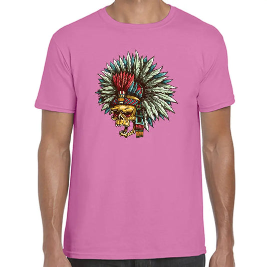 Indian Chief Skull T-Shirt - Tshirtpark.com