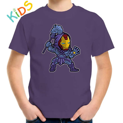 Iron Skeletor Kids T-shirt - Tshirtpark.com