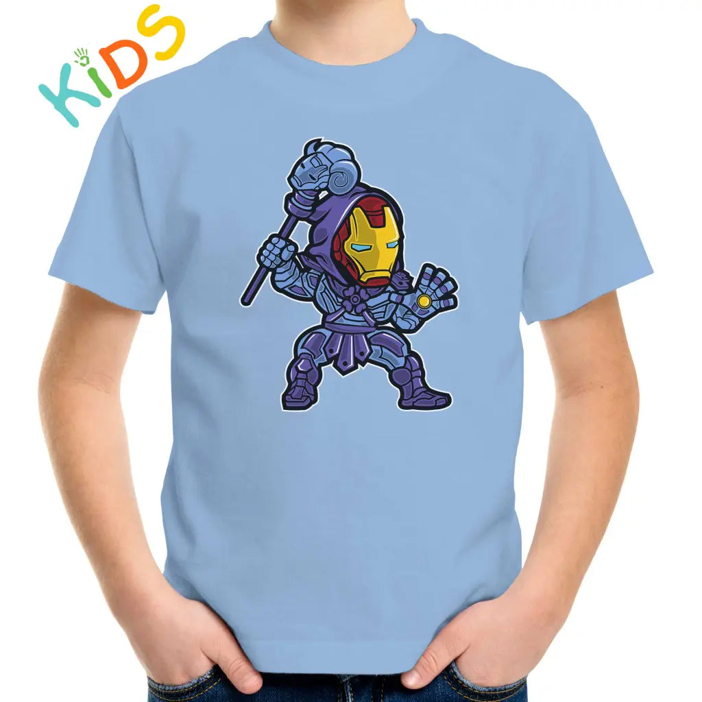 Iron Skeletor Kids T-shirt - Tshirtpark.com