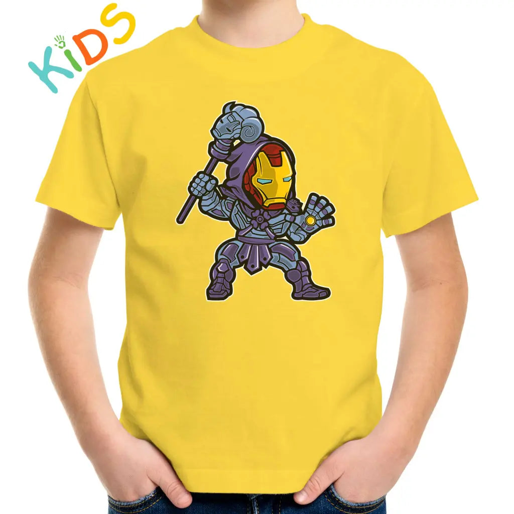 Iron Skeletor Kids T-shirt - Tshirtpark.com