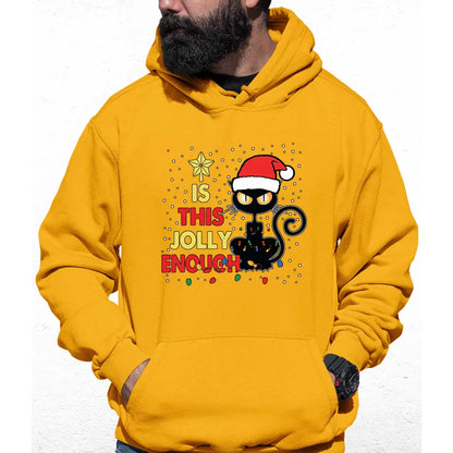 Is This Jolly Enough Colour Hoodie - Tshirtpark.com