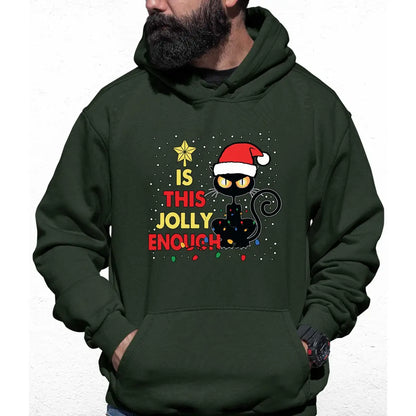 Is This Jolly Enough Colour Hoodie - Tshirtpark.com