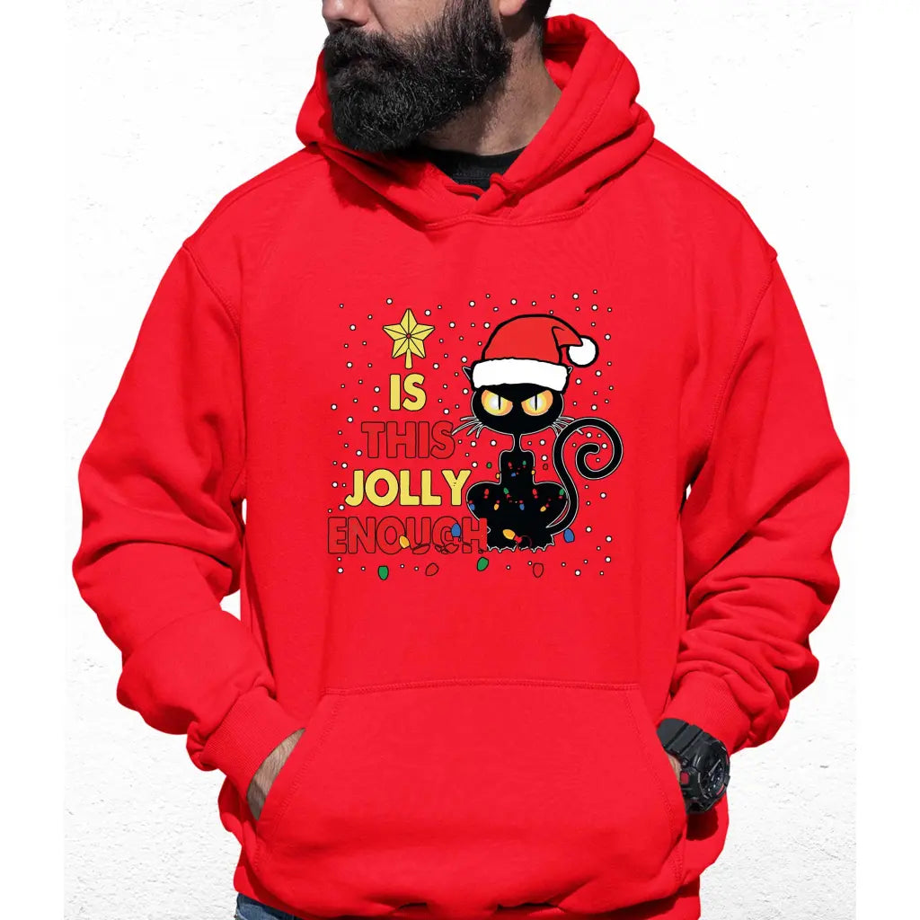 Is This Jolly Enough Colour Hoodie - Tshirtpark.com