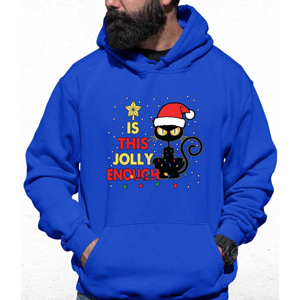 Is This Jolly Enough Colour Hoodie - Tshirtpark.com