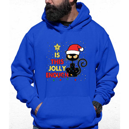 Is This Jolly Enough Colour Hoodie - Tshirtpark.com