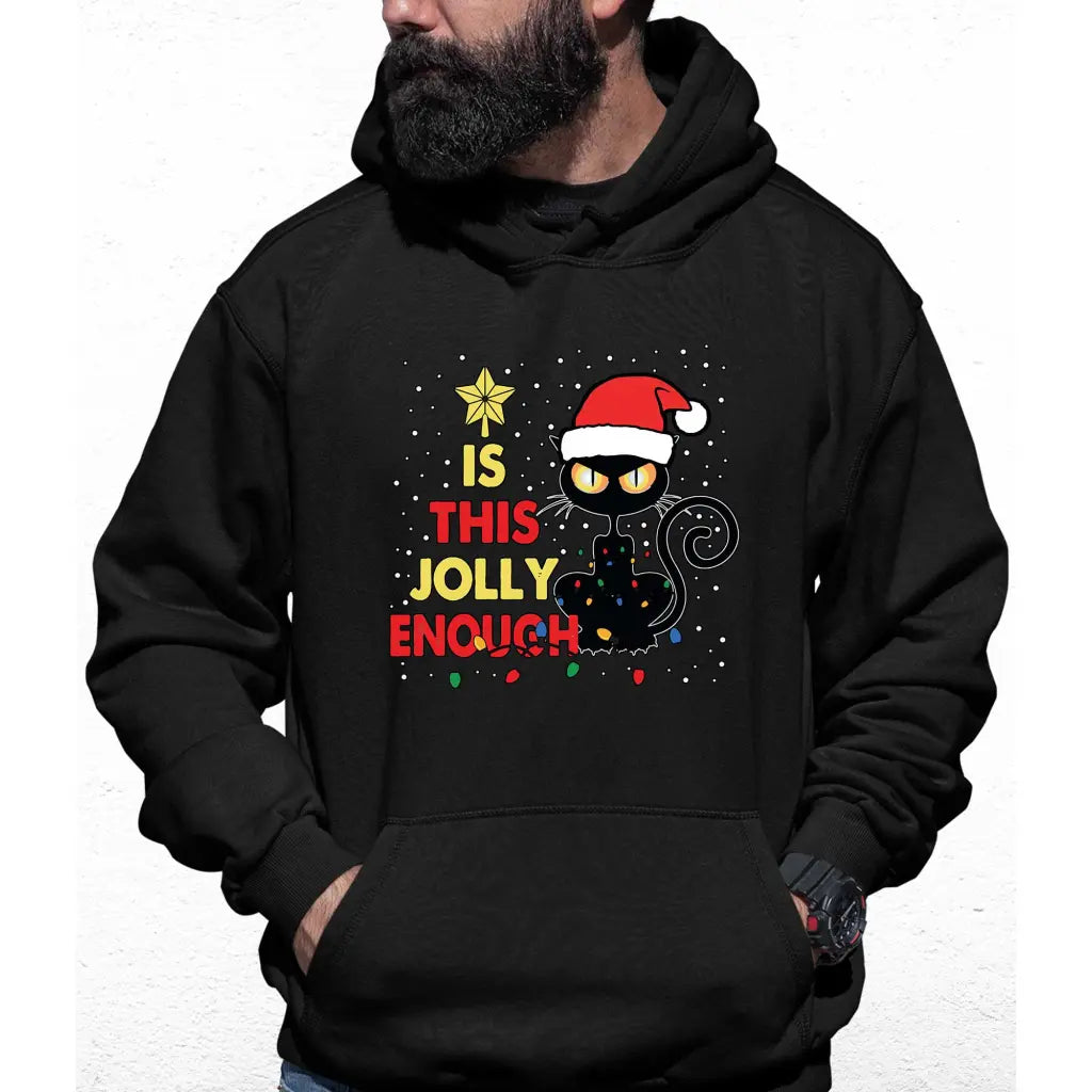 Is This Jolly Enough Colour Hoodie - Tshirtpark.com