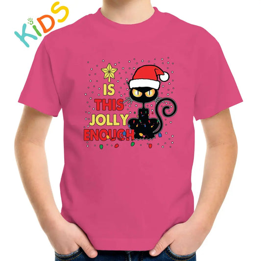 Is This Jolly Enough? Kids T-shirt - Tshirtpark.com