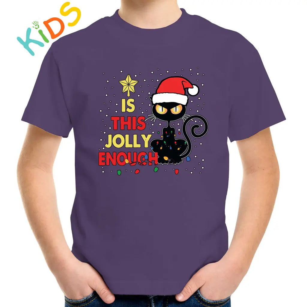 Is This Jolly Enough? Kids T-shirt - Tshirtpark.com