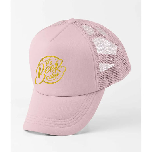 It’s Beer O’Clock Slogan Trucker Cap - Tshirtpark.com