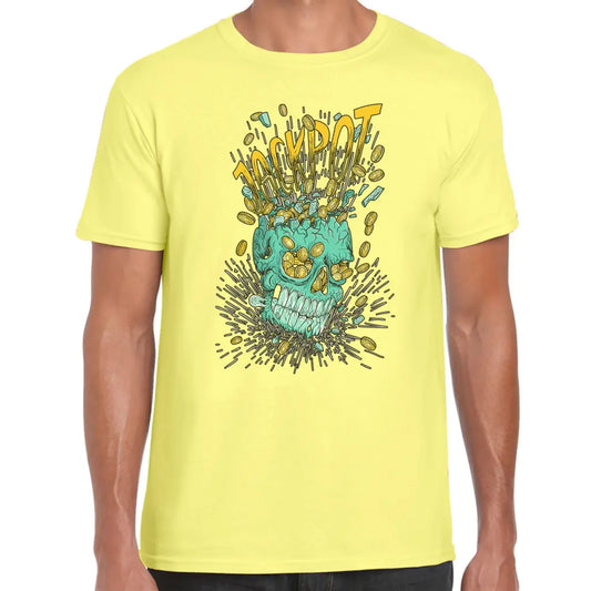 Jackpot Skull T-Shirt - Tshirtpark.com