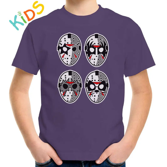 Jason Faces Kids T-shirt - Tshirtpark.com