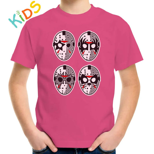 Jason Faces Kids T-shirt - Tshirtpark.com