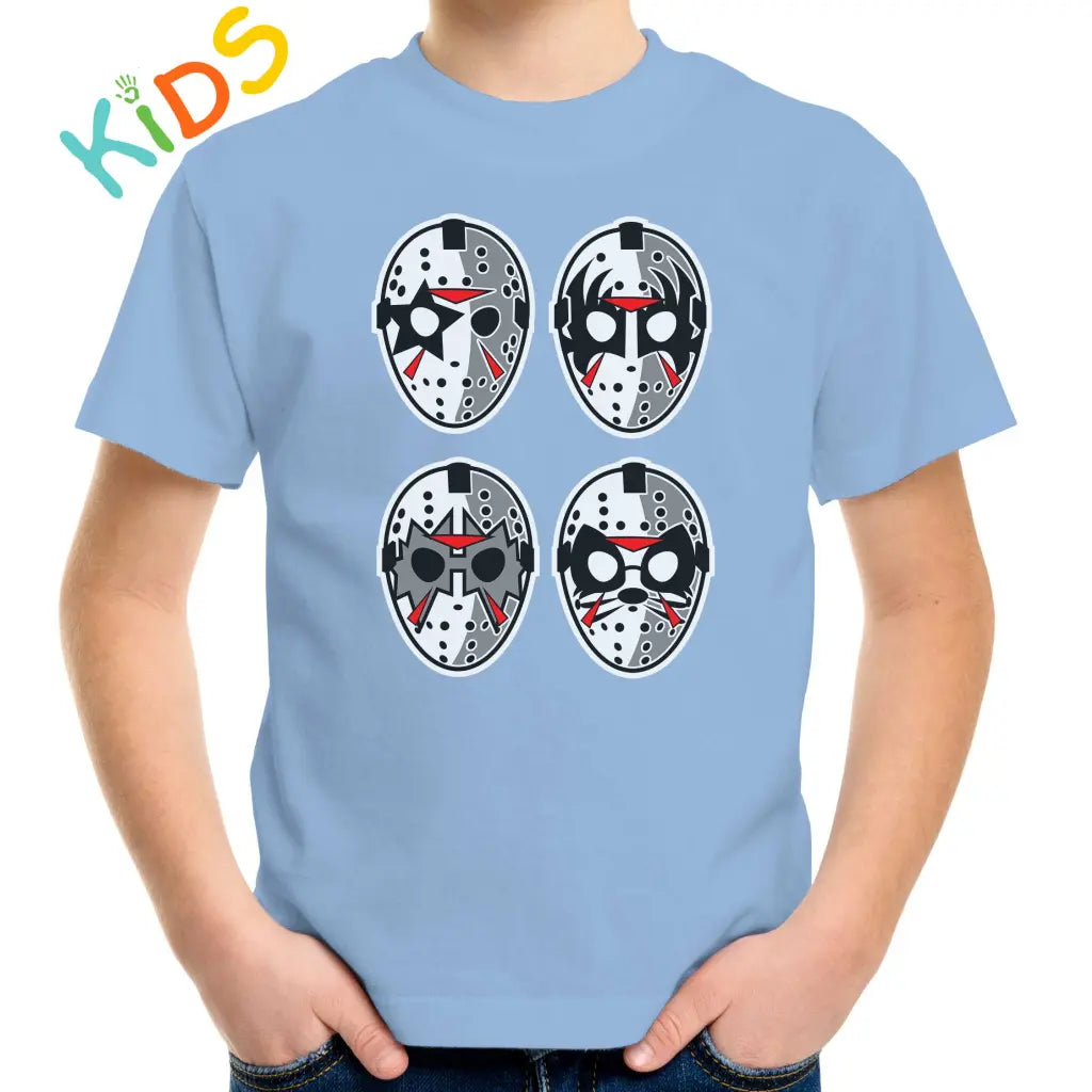 Jason Faces Kids T-shirt - Tshirtpark.com