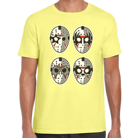 Jason Faces T-Shirt - Tshirtpark.com