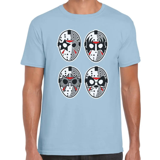 Jason Faces T-Shirt - Tshirtpark.com