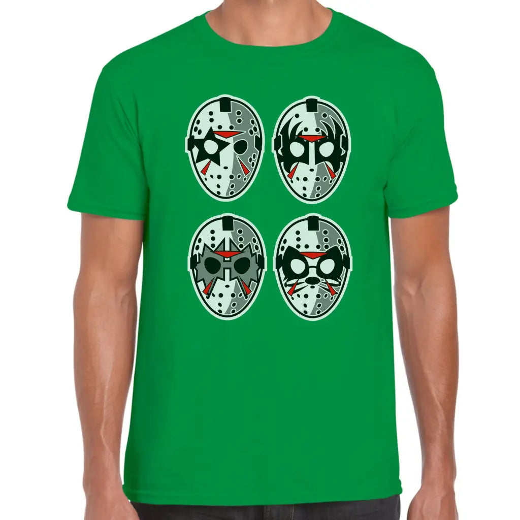 Jason Faces T-Shirt - Tshirtpark.com