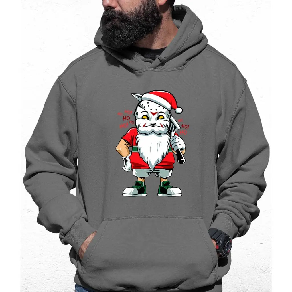 Jason Ho Ho Ho Santa Colour Hoodie - Tshirtpark.com