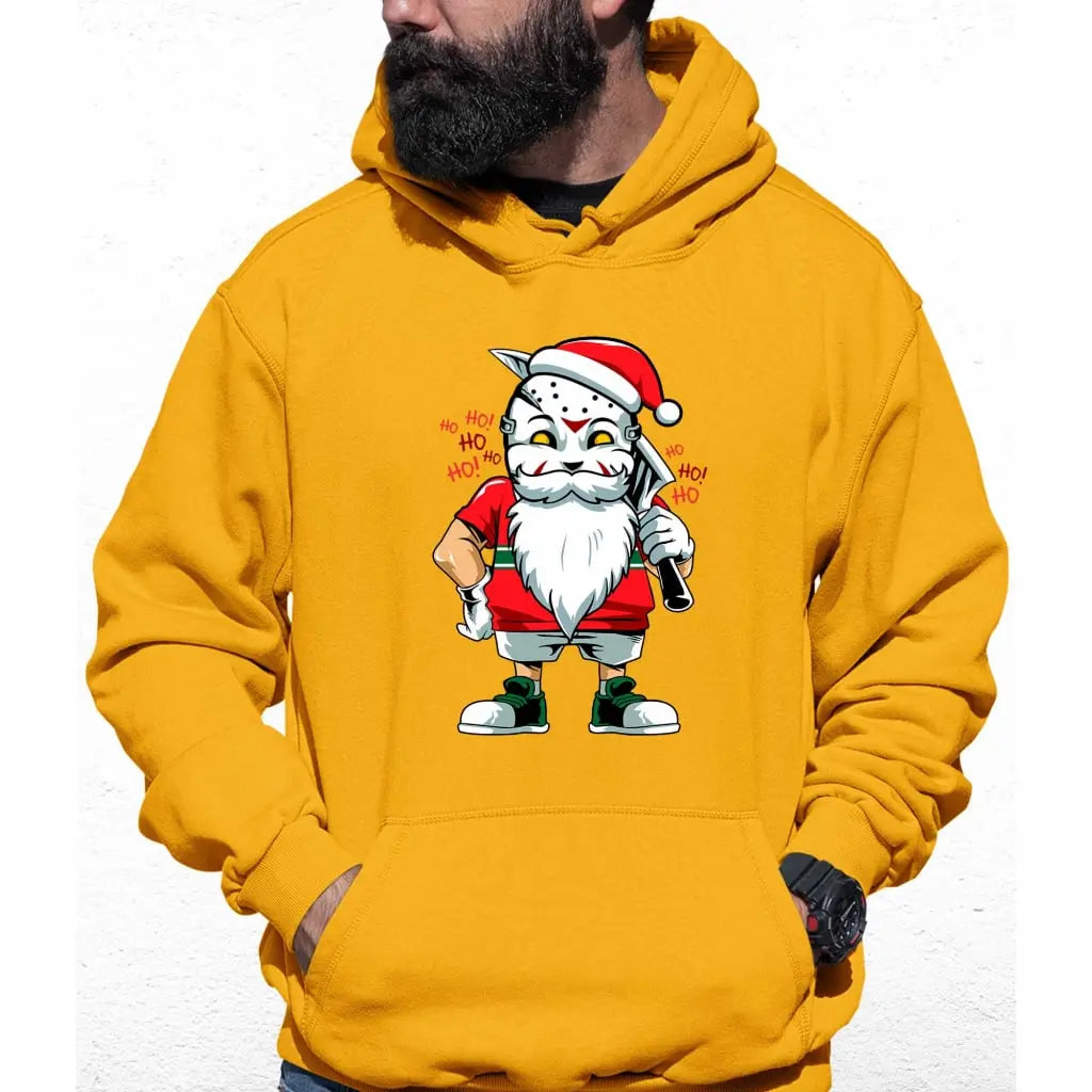 Jason Ho Ho Ho Santa Colour Hoodie - Tshirtpark.com