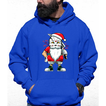 Jason Ho Ho Ho Santa Colour Hoodie - Tshirtpark.com