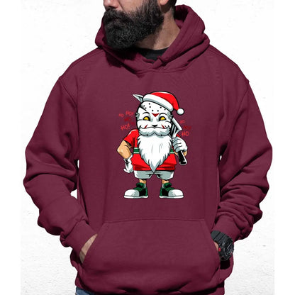 Jason Ho Ho Ho Santa Colour Hoodie - Tshirtpark.com