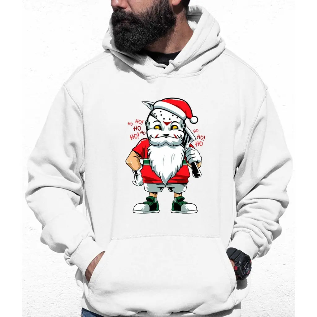 Jason Ho Ho Ho Santa Colour Hoodie - Tshirtpark.com