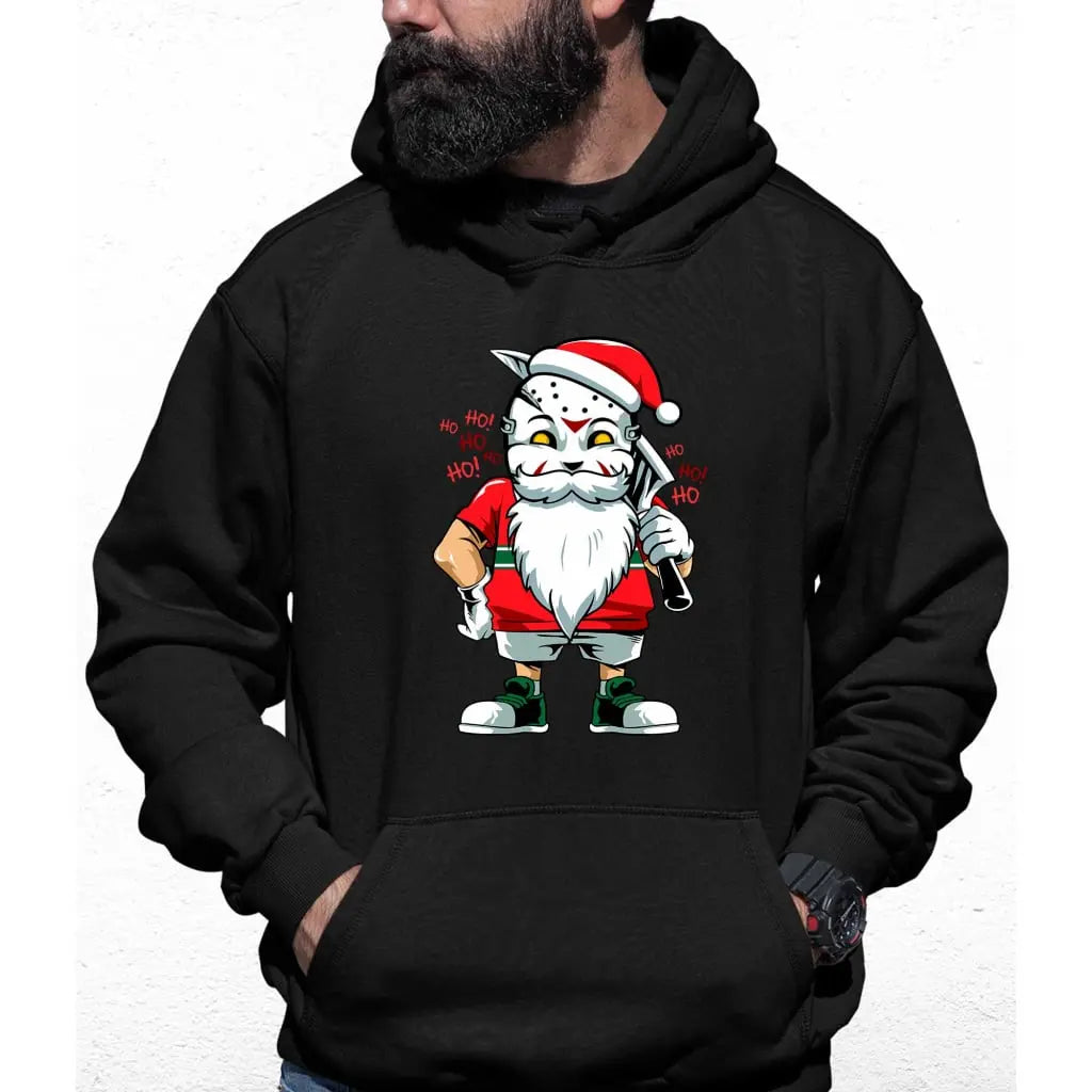 Jason Ho Ho Ho Santa Colour Hoodie - Tshirtpark.com