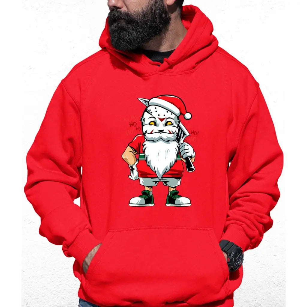 Jason Ho Ho Ho Santa Colour Hoodie - Tshirtpark.com