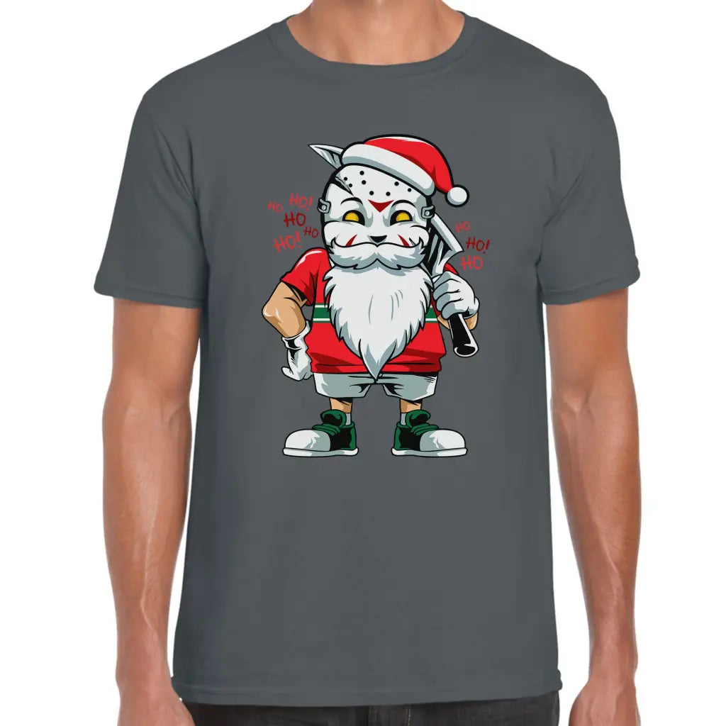 Jason Ho Ho Ho Santa T-Shirt - Tshirtpark.com