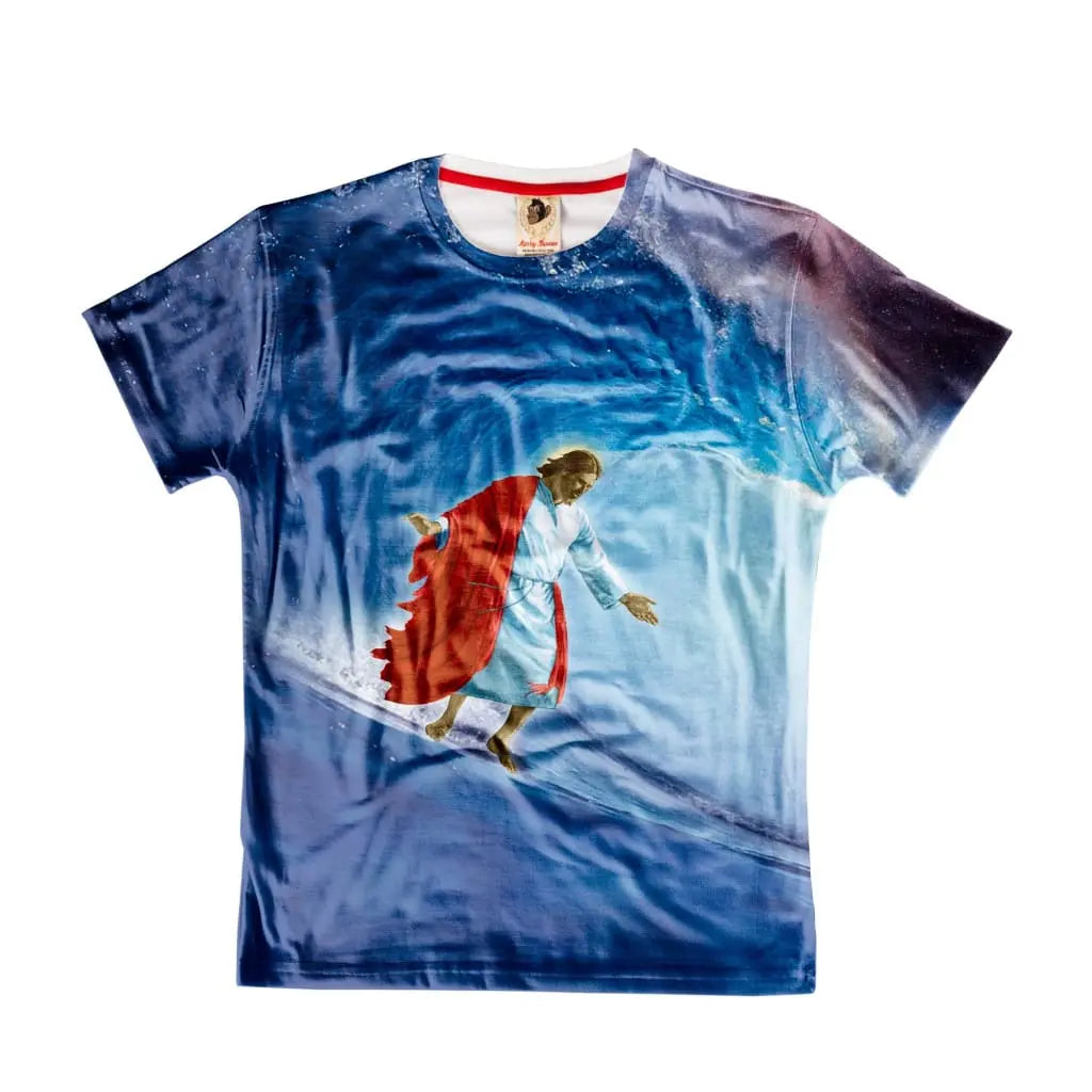 Jesus Surfin’ T-Shirt - Tshirtpark.com