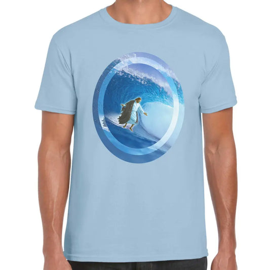 Jesus Surfing T-Shirt - Tshirtpark.com