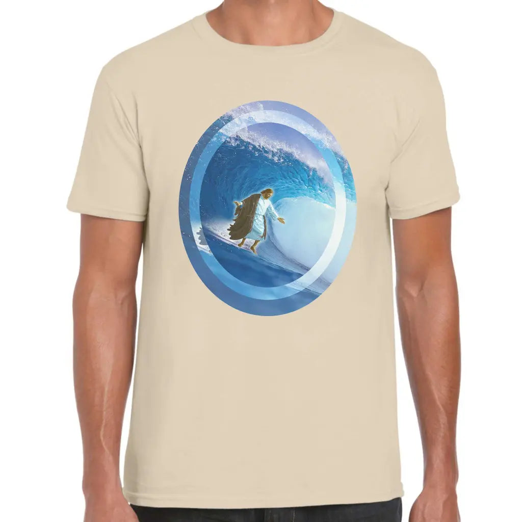 Jesus Surfing T-Shirt - Tshirtpark.com