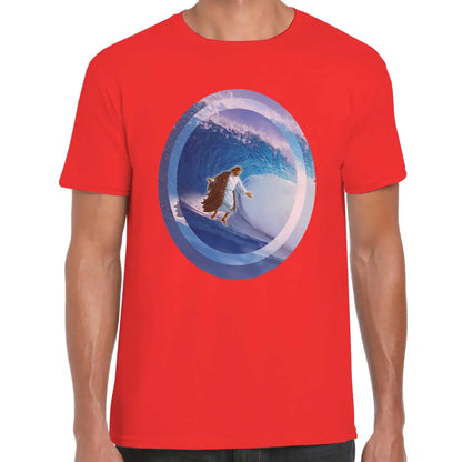 Jesus Surfing T-Shirt - Tshirtpark.com