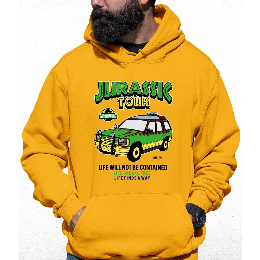 Jurassic Tour Colour Hoodie - Tshirtpark.com