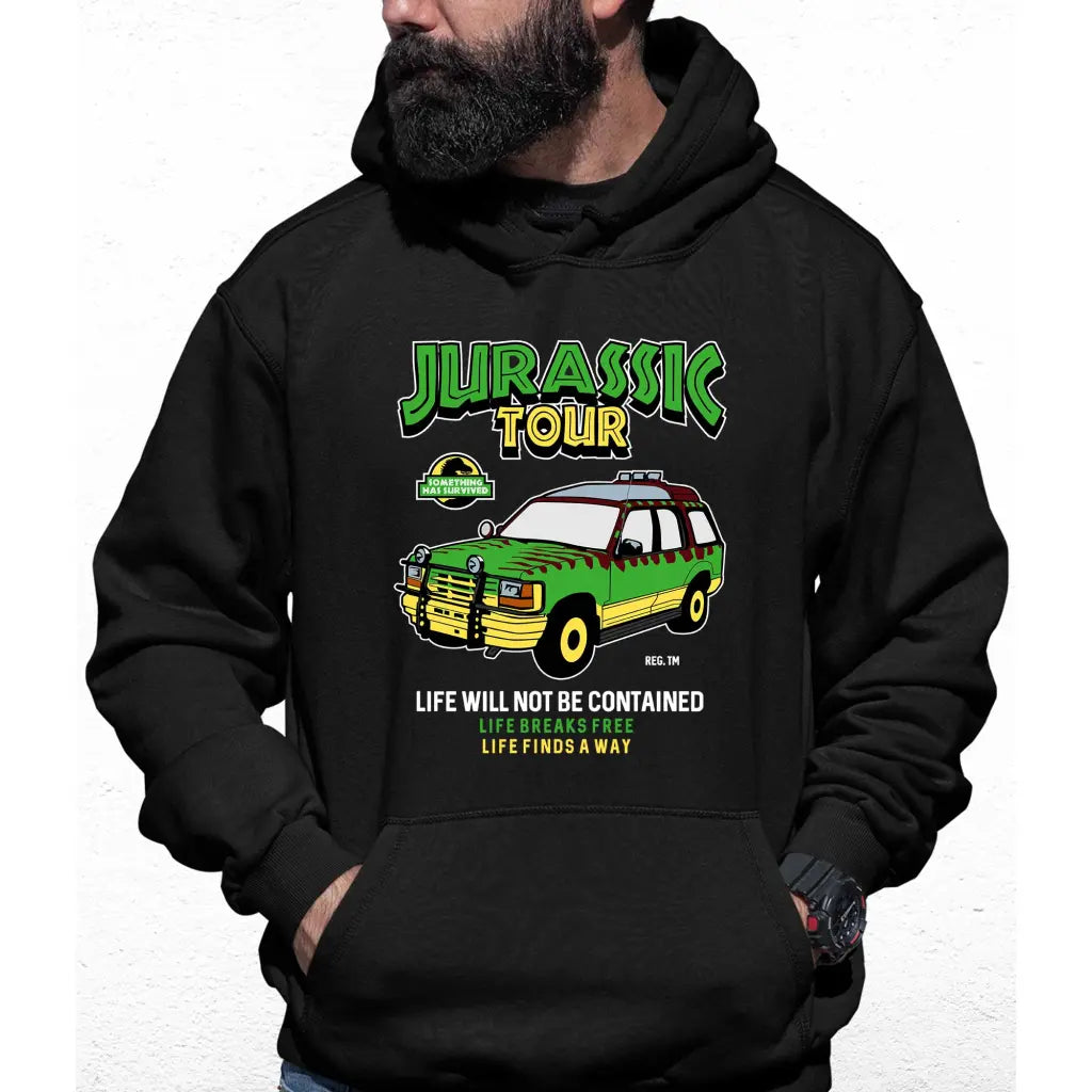 Jurassic Tour Colour Hoodie - Tshirtpark.com