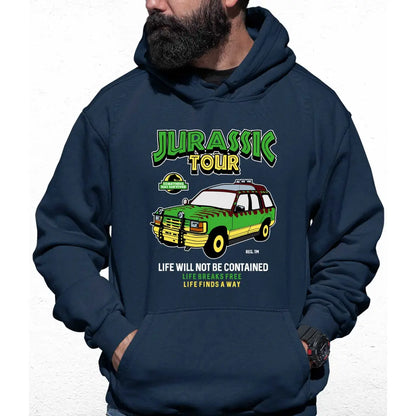 Jurassic Tour Colour Hoodie - Tshirtpark.com