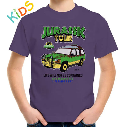 Jurassic Tour Kids T-shirt - Tshirtpark.com