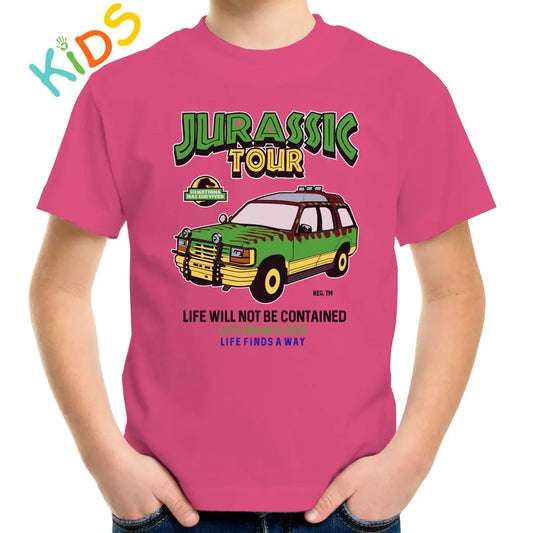 Jurassic Tour Kids T-shirt - Tshirtpark.com