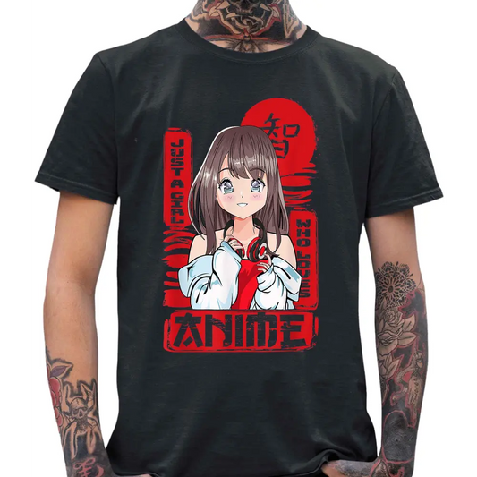 Just A Girl Who Loves Anime T-Shirt - Tshirtpark.com